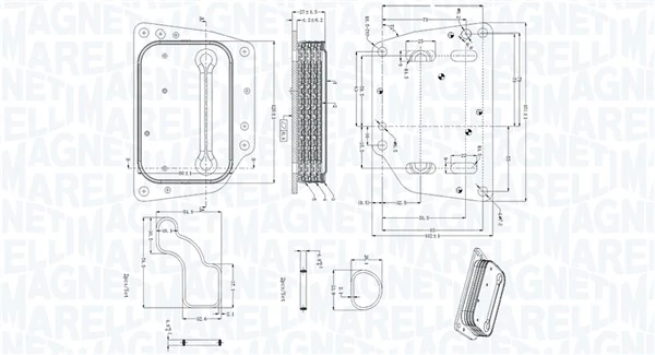 Oil Cooler, engine oil